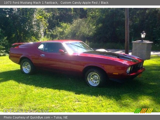 1973 Ford Mustang Mach 1 Fastback in Custom Candy Apple Red