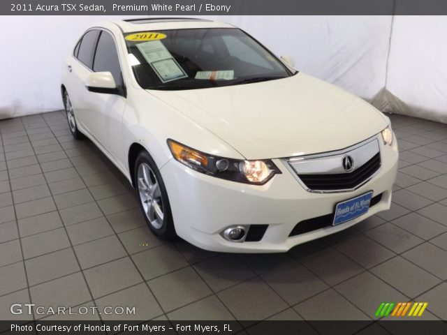 2011 Acura TSX Sedan in Premium White Pearl