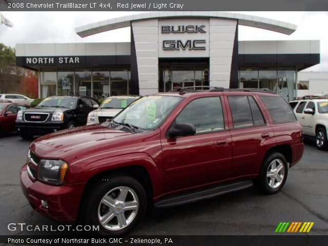 2008 Chevrolet TrailBlazer LT 4x4 in Red Jewel