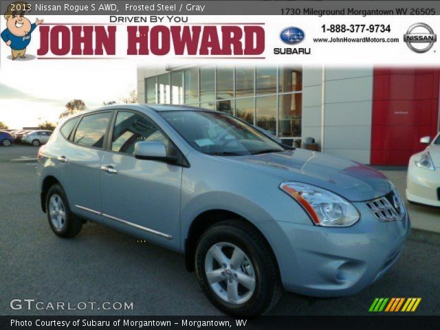 2013 Nissan Rogue S AWD in Frosted Steel