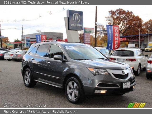 2011 Acura MDX Technology in Polished Metal Metallic