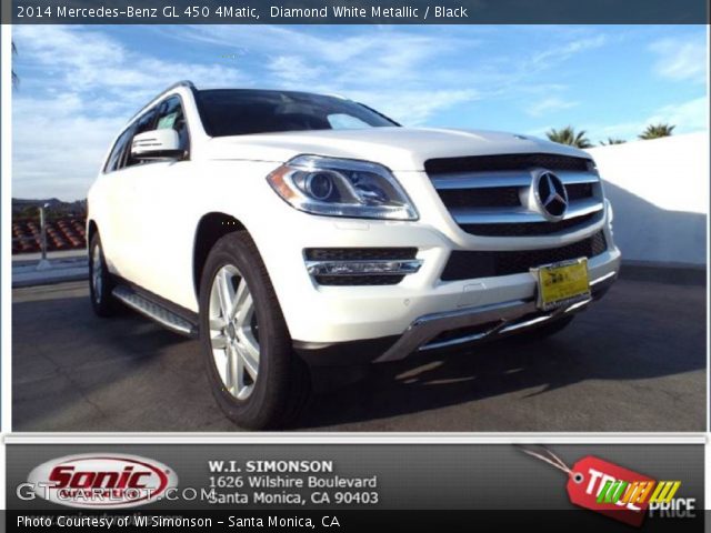 2014 Mercedes-Benz GL 450 4Matic in Diamond White Metallic