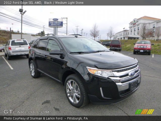 2012 Ford Edge SEL AWD in Black