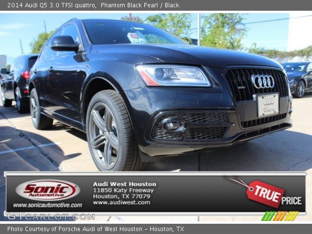 2014 Audi Q5 3.0 TFSI quattro in Phantom Black Pearl