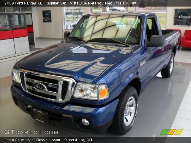 2009 Ford Ranger XLT Regular Cab in Vista Blue Metallic