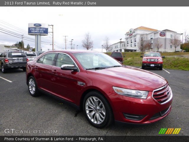 2013 Ford Taurus Limited in Ruby Red Metallic