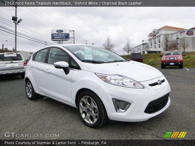 2013 Ford Fiesta Titanium Hatchback in Oxford White