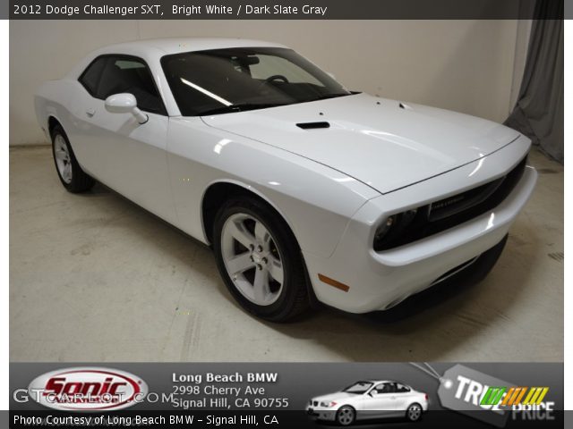 2012 Dodge Challenger SXT in Bright White