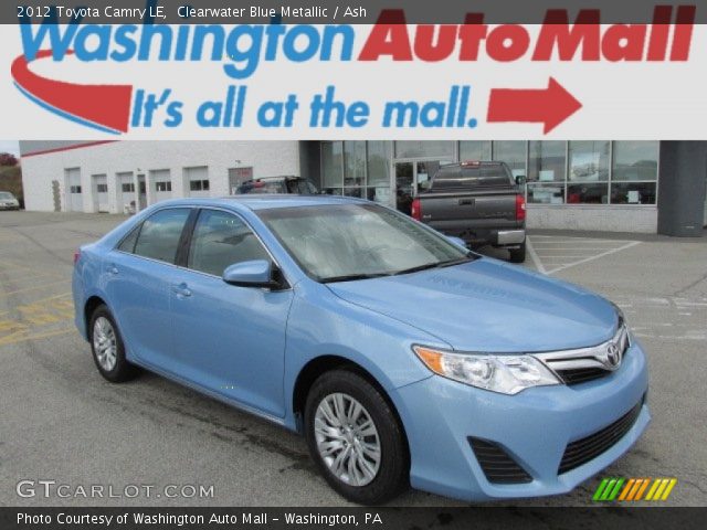 2012 Toyota Camry LE in Clearwater Blue Metallic
