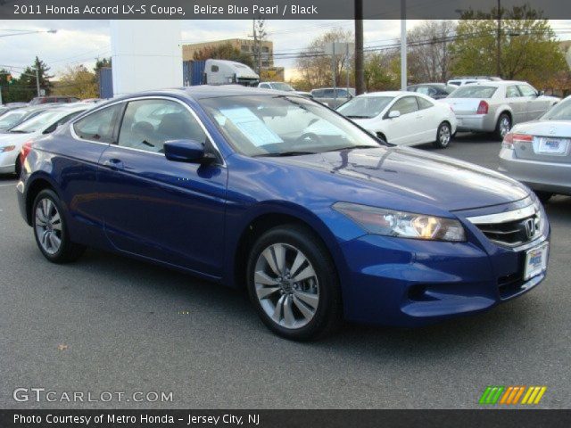 2011 Honda Accord LX-S Coupe in Belize Blue Pearl