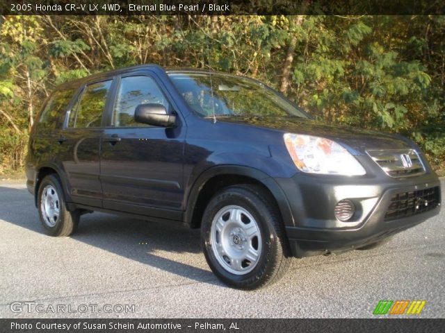 2005 Honda CR-V LX 4WD in Eternal Blue Pearl