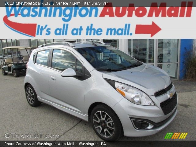2013 Chevrolet Spark LT in Silver Ice