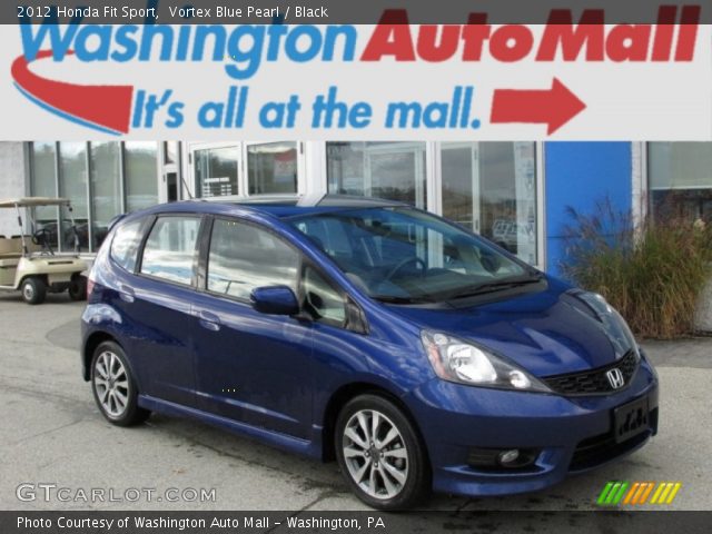 2012 Honda Fit Sport in Vortex Blue Pearl