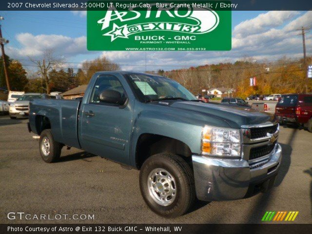 2007 Chevrolet Silverado 2500HD LT Regular Cab in Blue Granite Metallic