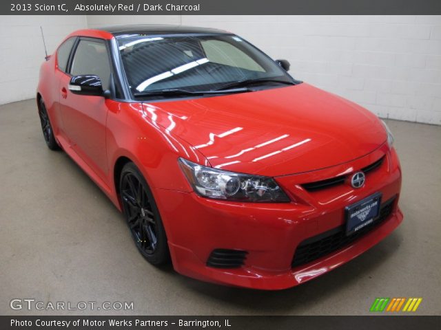 2013 Scion tC  in Absolutely Red