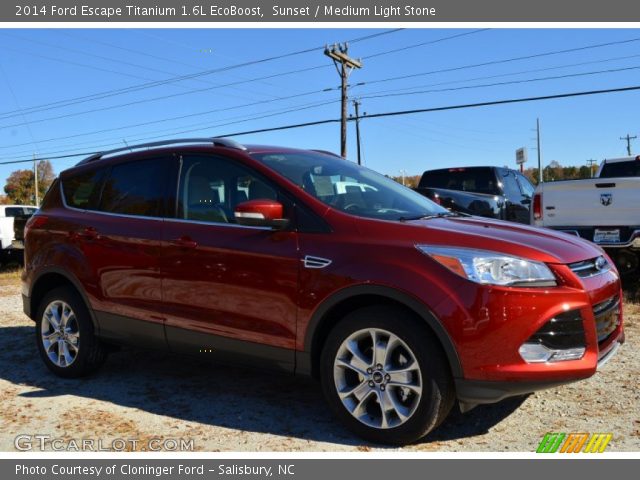 2014 Ford Escape Titanium 1.6L EcoBoost in Sunset