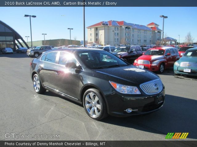 2010 Buick LaCrosse CXL AWD in Carbon Black Metallic