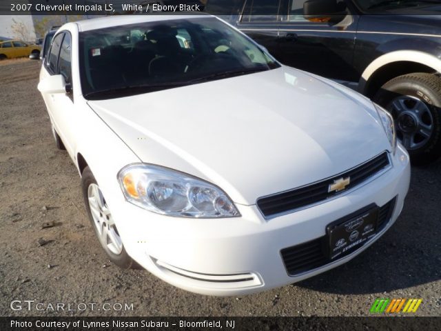 2007 Chevrolet Impala LS in White