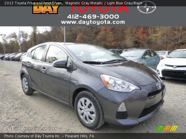 2013 Toyota Prius c Hybrid Three in Magnetic Gray Metallic