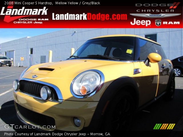 2008 Mini Cooper S Hardtop in Mellow Yellow