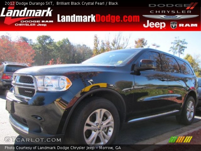 2012 Dodge Durango SXT in Brilliant Black Crystal Pearl