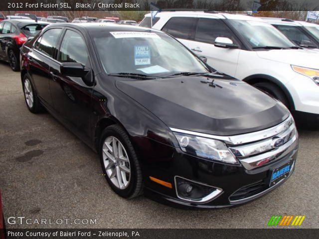2012 Ford Fusion SEL in Black