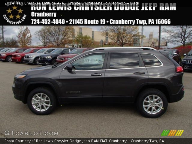 2014 Jeep Cherokee Latitude 4x4 in Granite Crystal Metallic