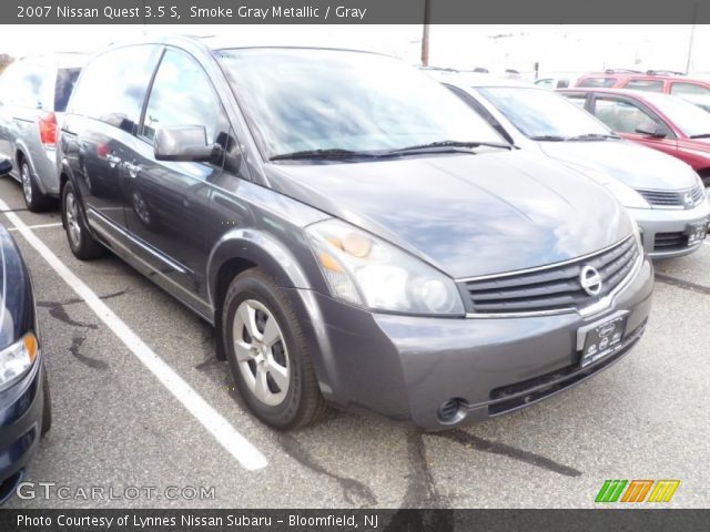 2007 Nissan Quest 3.5 S in Smoke Gray Metallic