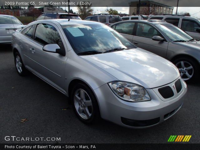 2009 Pontiac G5  in Silver Green Metallic