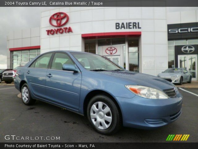 2004 Toyota Camry LE in Catalina Blue Metallic