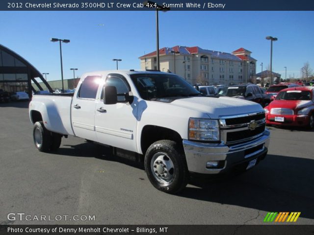 2012 Chevrolet Silverado 3500HD LT Crew Cab 4x4 in Summit White