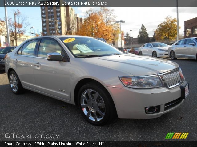 2008 Lincoln MKZ AWD Sedan in Light Sage Metallic