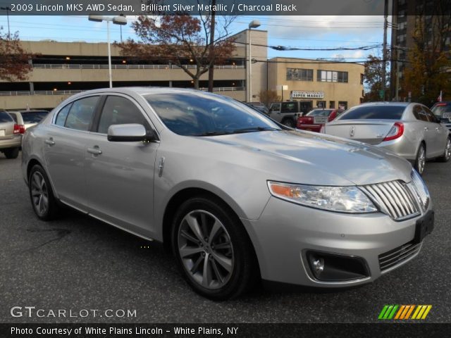 2009 Lincoln MKS AWD Sedan in Brilliant Silver Metallic