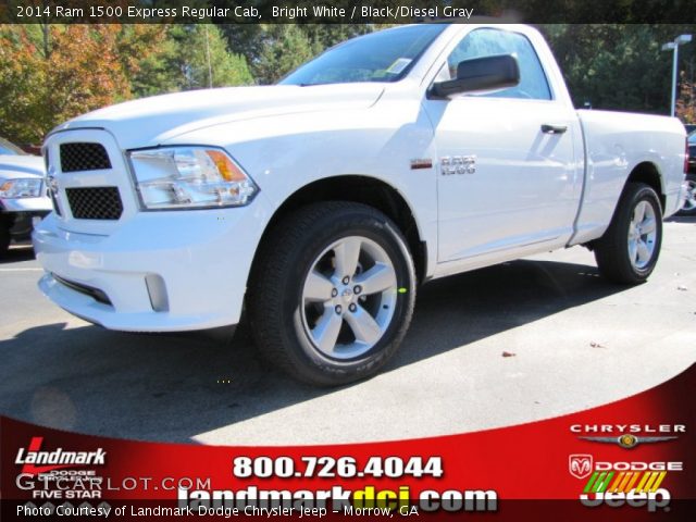 2014 Ram 1500 Express Regular Cab in Bright White