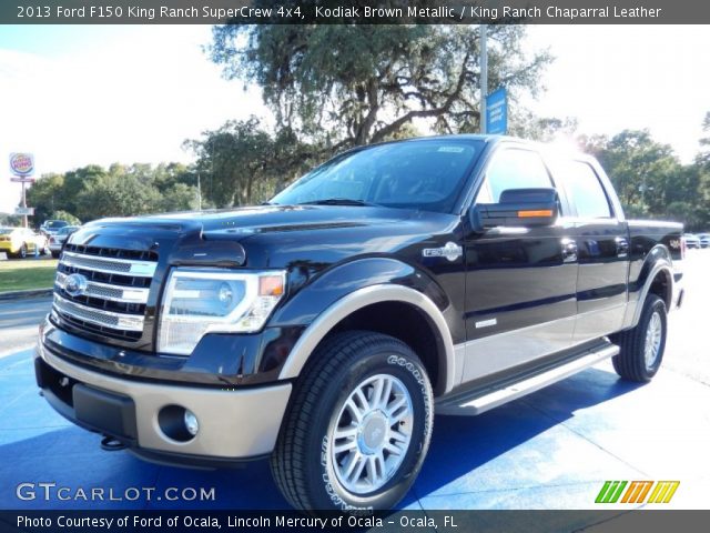 2013 Ford F150 King Ranch SuperCrew 4x4 in Kodiak Brown Metallic