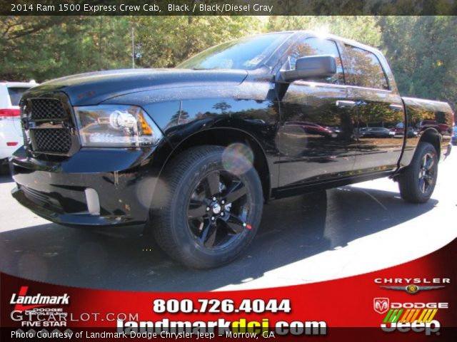 2014 Ram 1500 Express Crew Cab in Black