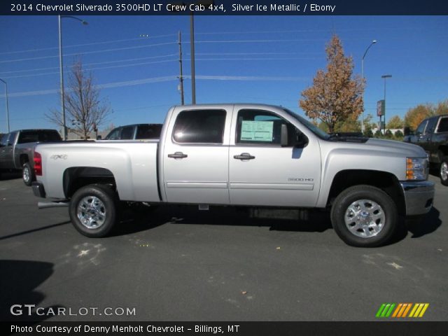 2014 Chevrolet Silverado 3500HD LT Crew Cab 4x4 in Silver Ice Metallic
