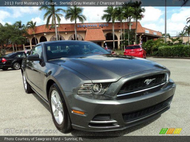 2013 Ford Mustang V6 Coupe in Sterling Gray Metallic
