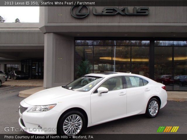 2013 Lexus ES 350 in Starfire White Pearl
