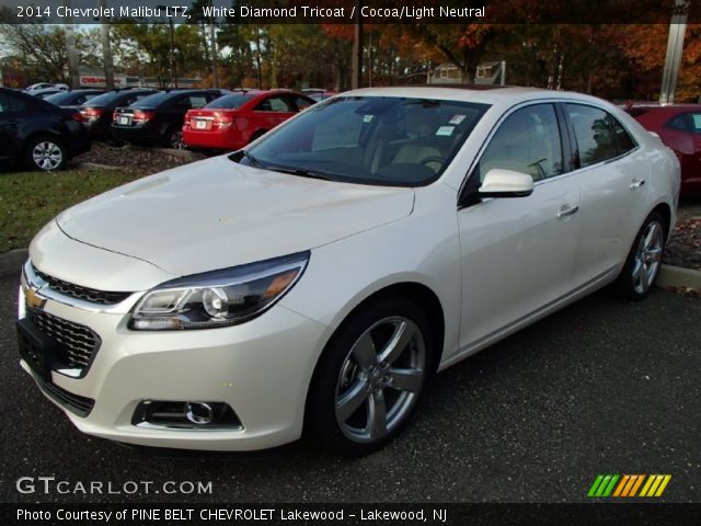 2014 Chevrolet Malibu LTZ in White Diamond Tricoat