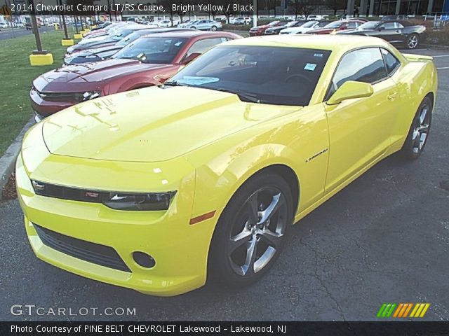 2014 Chevrolet Camaro LT/RS Coupe in Bright Yellow