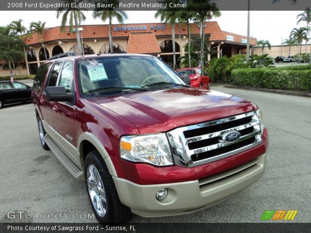 2008 Ford Expedition EL Eddie Bauer in Redfire Metallic