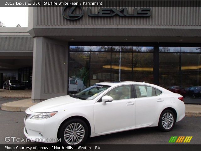 2013 Lexus ES 350 in Starfire White Pearl