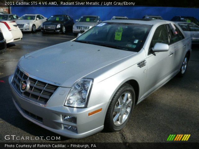 2011 Cadillac STS 4 V6 AWD in Radiant Silver Metallic