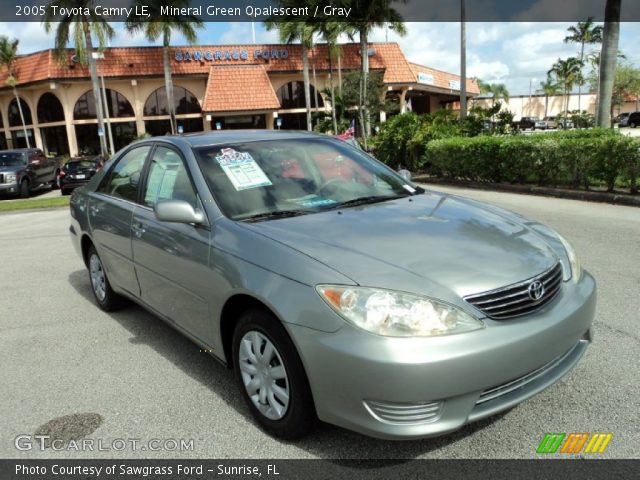 2005 Toyota Camry LE in Mineral Green Opalescent