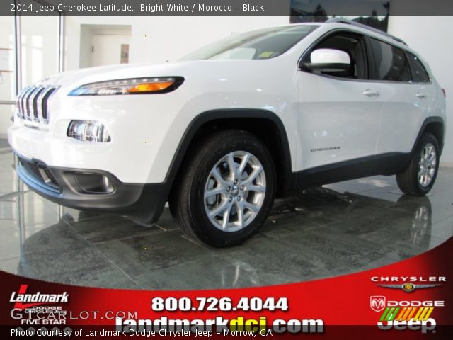 2014 Jeep Cherokee Latitude in Bright White