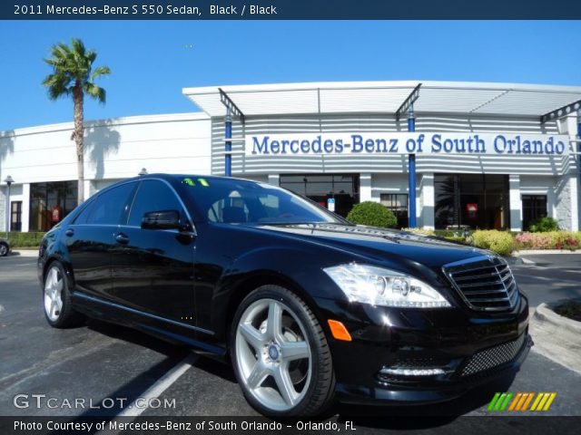 2011 Mercedes-Benz S 550 Sedan in Black