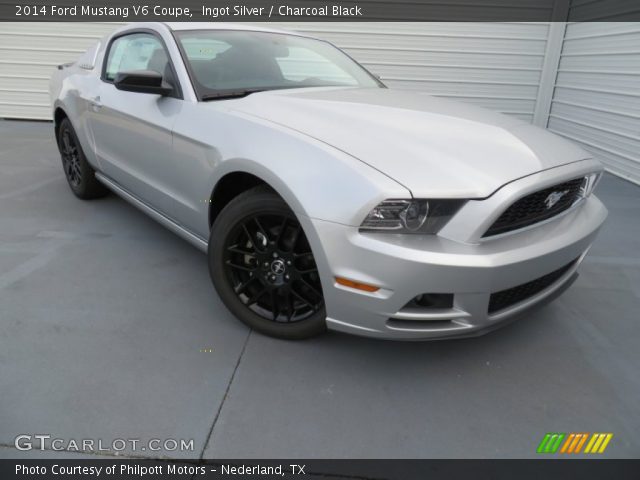 2014 Ford Mustang V6 Coupe in Ingot Silver
