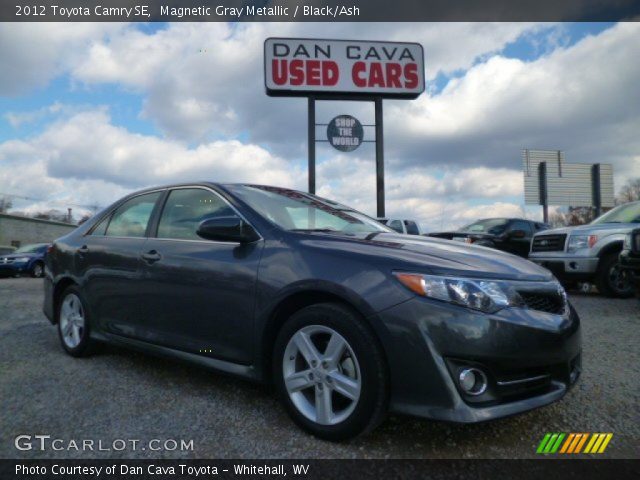2012 Toyota Camry SE in Magnetic Gray Metallic