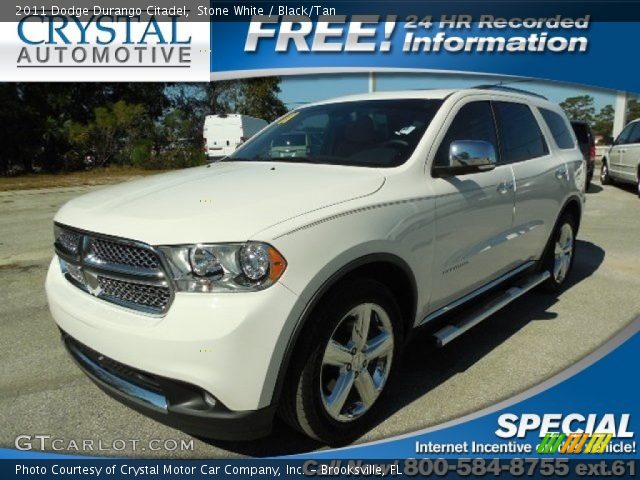 2011 Dodge Durango Citadel in Stone White